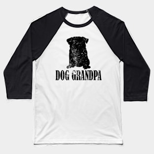 Pugs Dog Grandpa Baseball T-Shirt